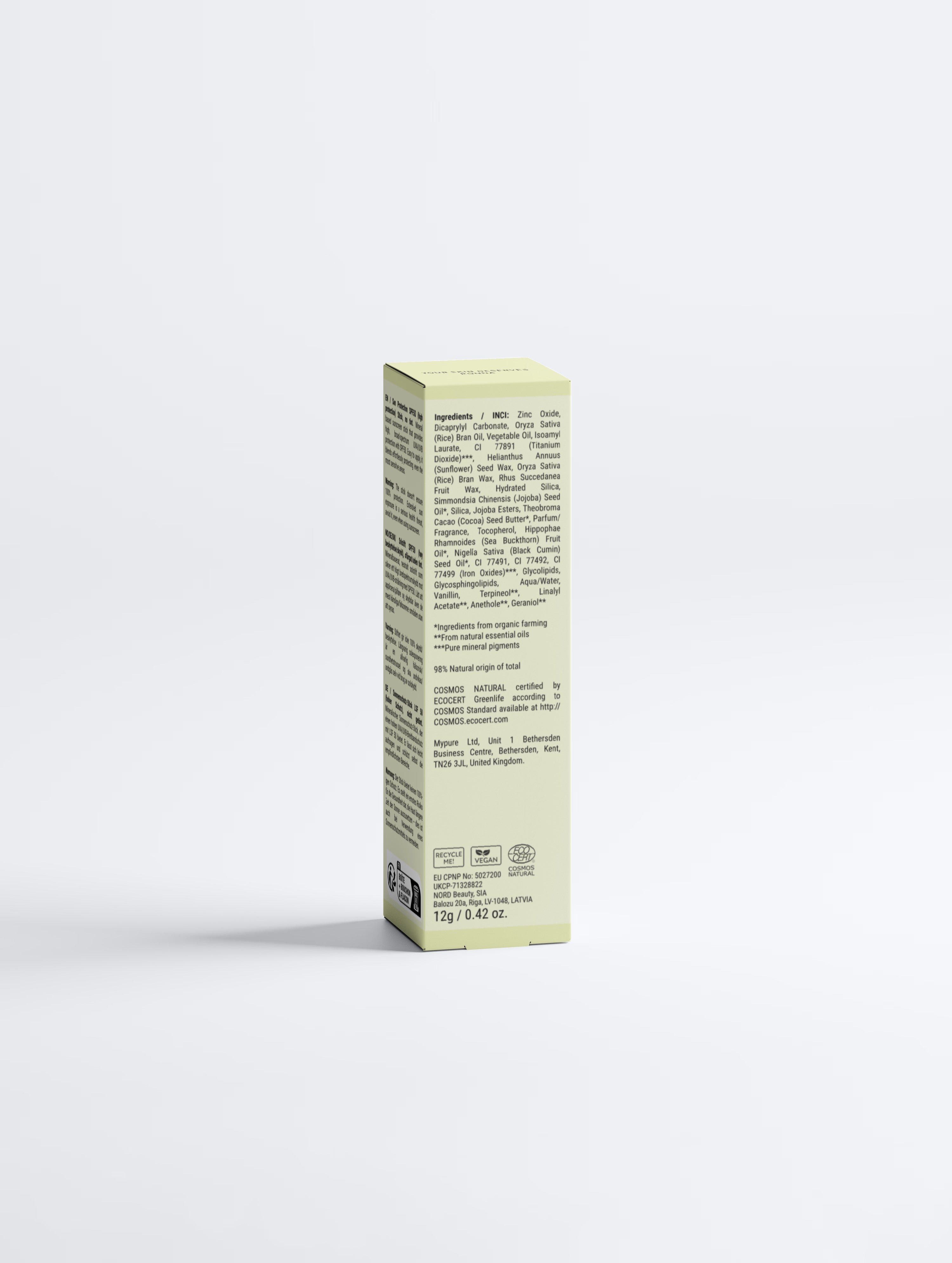 Sun Protection SPF50 Stick, no tint